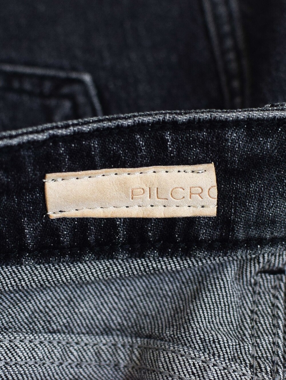 Anthropologie Pilcro Denim Side Pleat Mini Skirt Dark Wash Sz 6 Y2K Boho Western - Picture 8 of 10